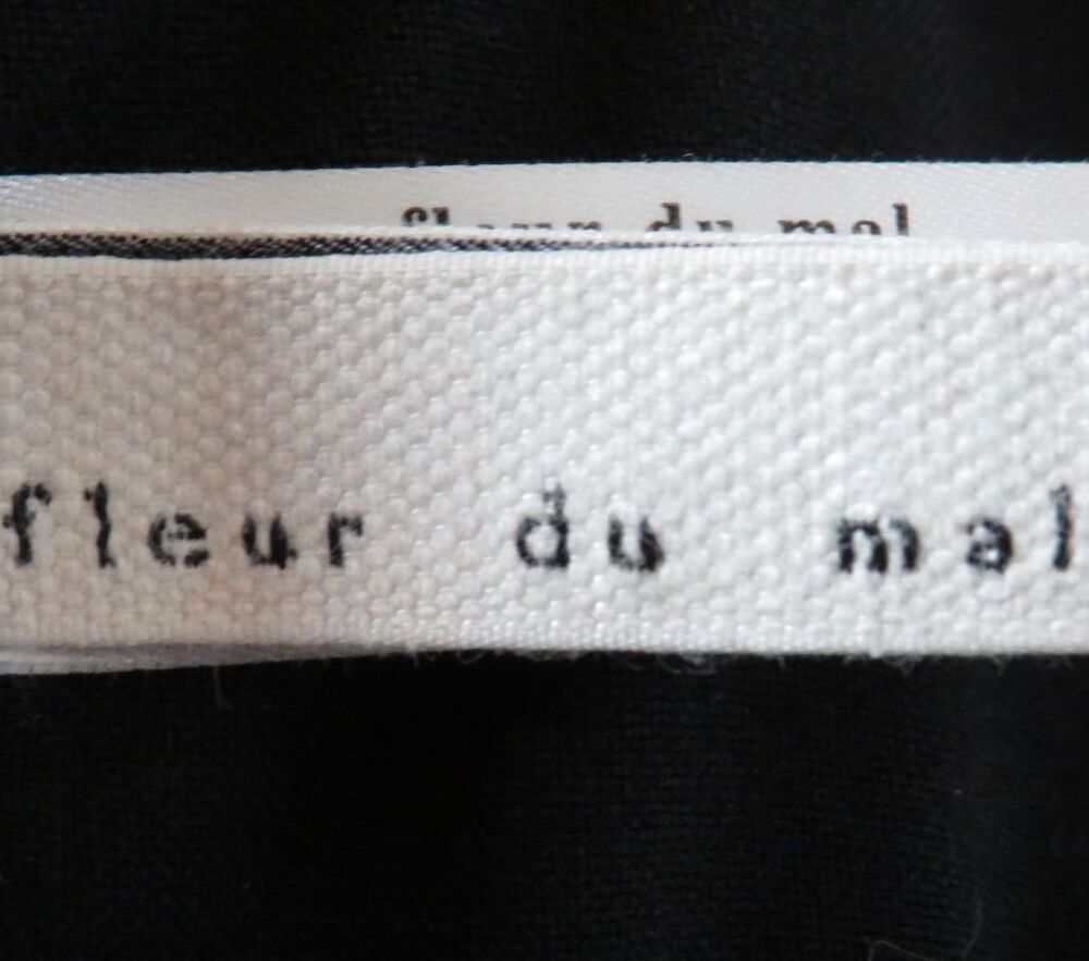 Fleur Du Mal Black Cropped Bustier Tank Top Size Large - Picture 6 of 9